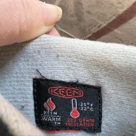 Keen Kids 'Hoodoo' Waterproof Winter Snow Boots In Black Sz 5 Big Girl - Picture 6 of 11